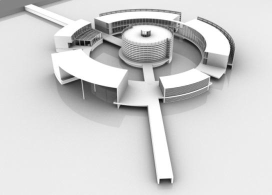 Wirtualne projektowanie architektoniczne na przykładzie stanicy wodnej 159 strukcją przegród (rys. 10).