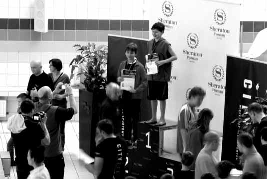 Oliwia w swojej kategorii wiekowej zdoby a dwa z ote medale na 50 m i 100 m stylem klasycznym, srebrny medal na 50 m stylem