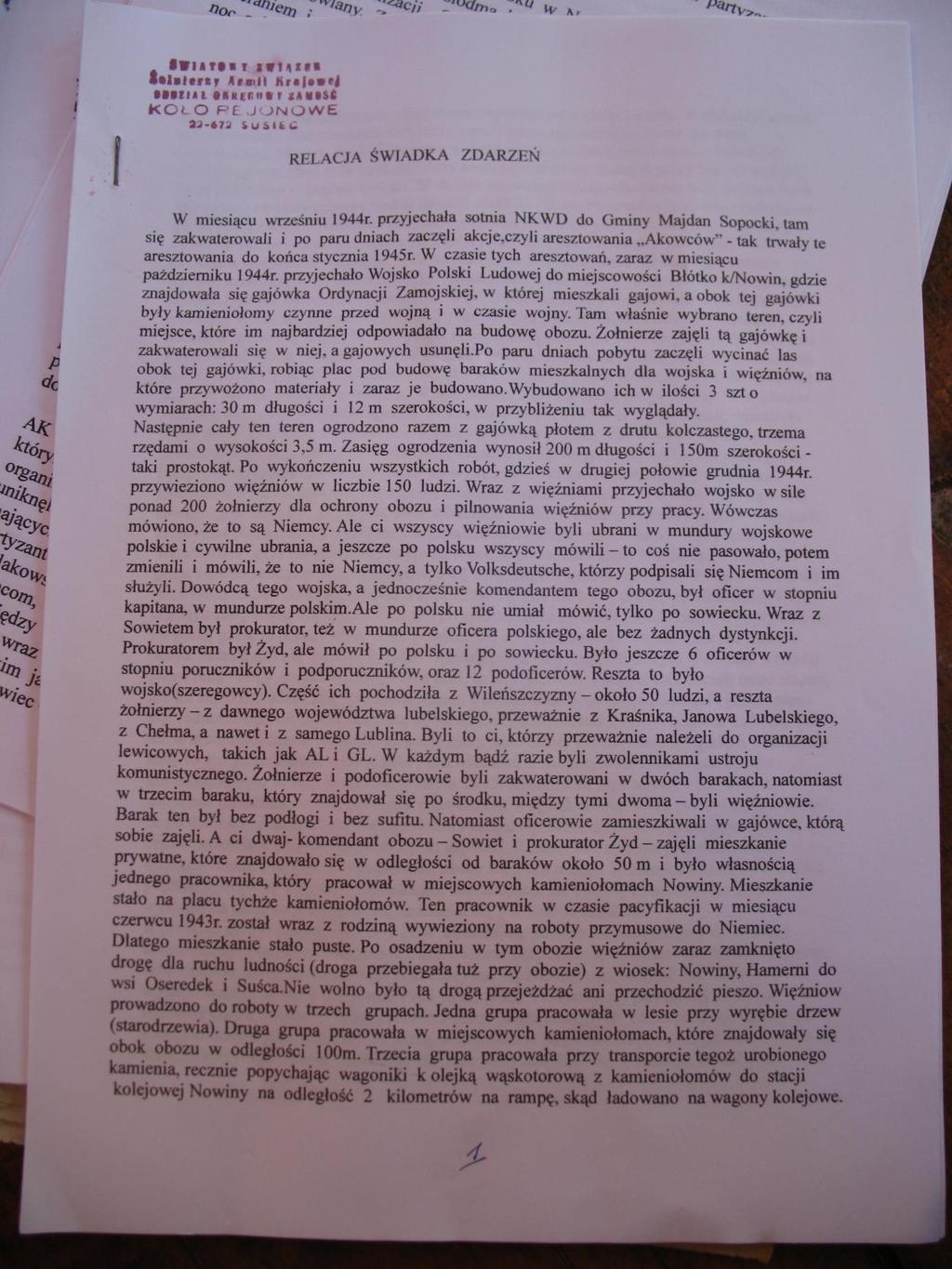W nawiązaniu do autobiografii Bronisława Malca, przedstawimy