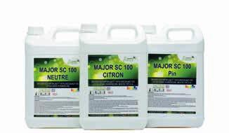 Akcesoria do klimatyzacji Środki czyszczące MAJOR SC 100 Perfumowany powierzchniowy środek dezynfekujący, czyszczący i odtłuszczający.