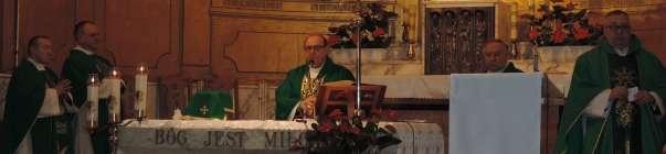 celebrowaną przez bpa Jacka KICIŃSKIEGO w kościele św. Bonifacego, w towarzystwie ks.