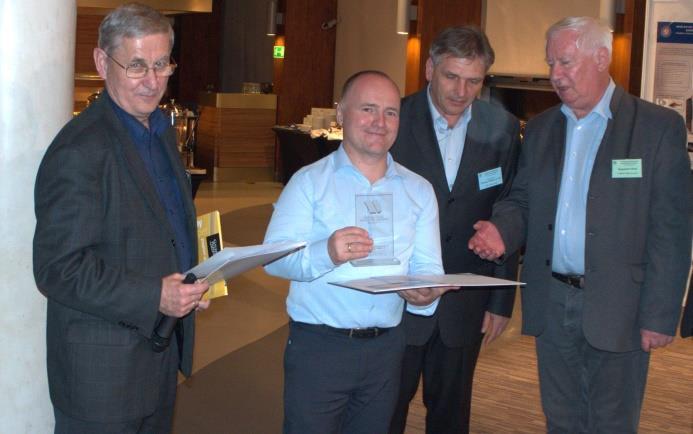 laureat, Tomasz Chady, Bogdan Piekarczyk i Bogusław Olech.