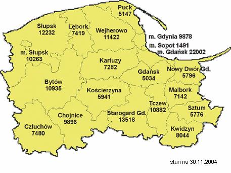 Wstęp Według stanu na dzień 31.12.24 r. w Powiecie Gdańskim było zarejestrowanych 5222 osób bezrobotnych. Stopa bezrobocia wyniosła 2,8% i utrzymała się na podobnym poziomie jak w roku 23.