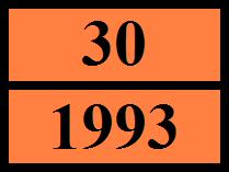 SEKCJA 14: Informacje dotyczące transportu Zgodnie z wymogami ADR / RID / IMDG / IATA / ADN ADR IMDG IATA ADN RID 14.1. Numer UN (numer ONZ) UN 1993 UN 1993 UN 1993 UN 1993 UN 1993 14.2.