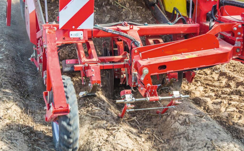 Optymalna prędkość obrotowa Napęd taśmy odsiewającej Poza seryjnym napędem bezpośrednim, na życzenie dostępna jest