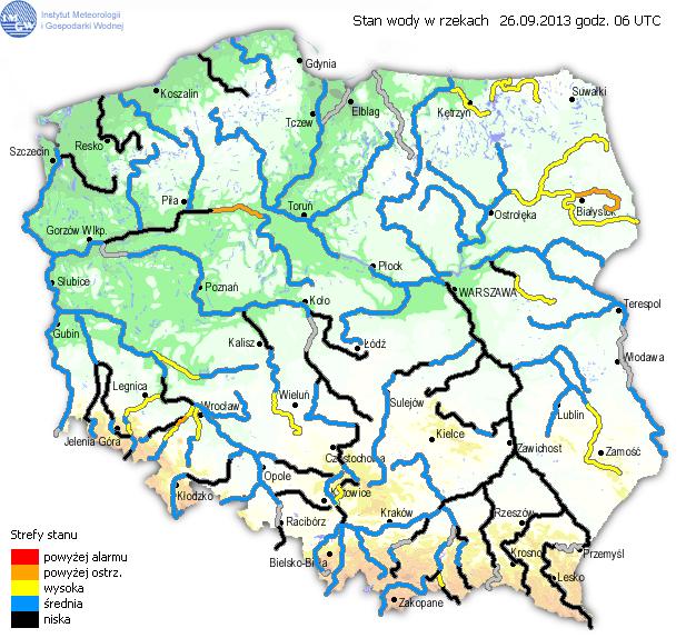 INFORMACJE HYDROLOGICZNO -
