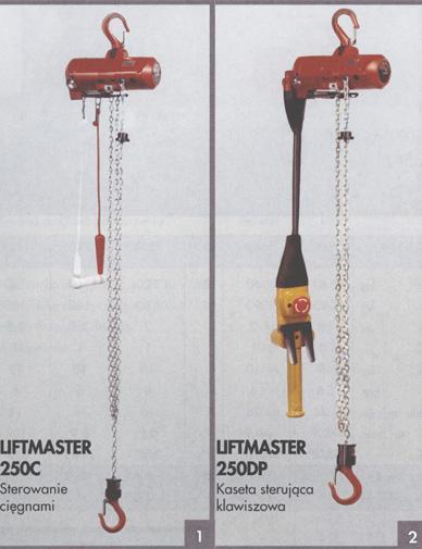 WCG0 WCG0 Mini wyciągniki łańcuchowepneumatyczne Liftmaster