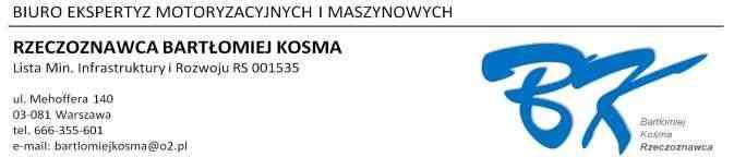 OPINIA TECHNICZNA NR 3120/BK/03/2018 KARTA INFORMACYJNA Kombajn zbożowy Claas Tucano 420, S/N: C0400249