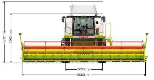 4 16. Wyposażenie 17. Stan techniczny Heder Claas Cerio 560 (Typ: 528, S/N: 52802288 rok prod. 2016), wózek transportowy hedera Tucholski Tucano Cerio (Typ: 5,6m, S/N: CLS-44 rok prod.