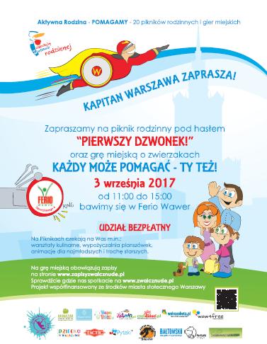 2. Kolportaż ulotek - Fundacja Zwalcz Nudę dzięki wsparciu sponsorów w dzielnicy Wawer rozdystrybuowała 500 ulotek dotyczących gry w Wawrze. 3.