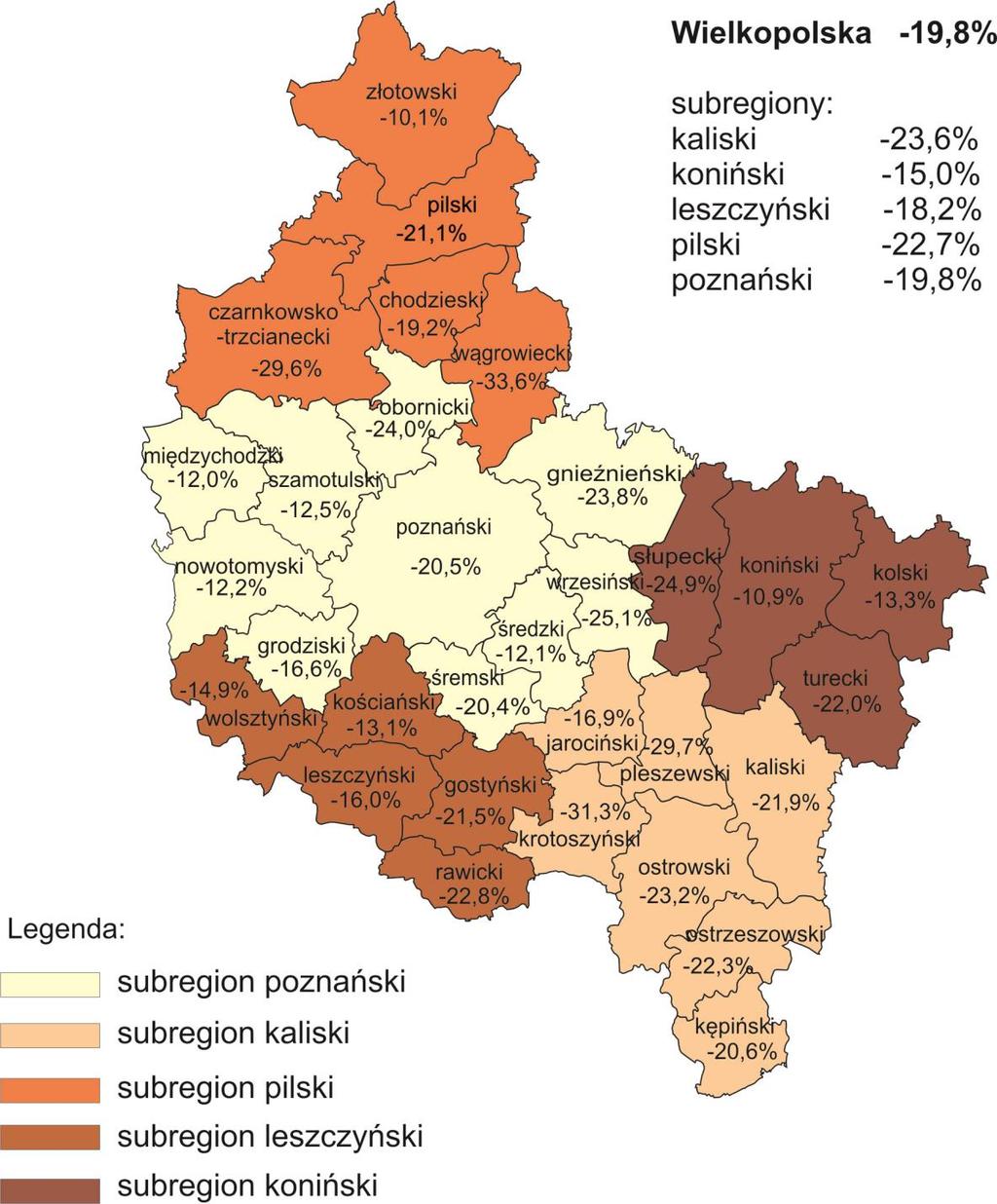 dominującą część tej populacji (93 311 osób o 23 099 osób, tj. o 19,8%, mniej niż w roku poprzednim).