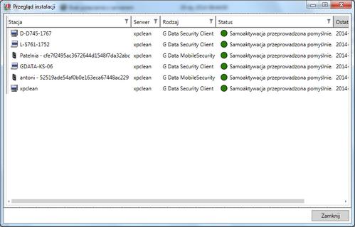 G DATA Administrator 44 Wyślij link instalacyjny do urządzenia mobilnego Wyślij link instalacyjny do urządzenia mobilnego Ta funkcjonalność umożliwia wysłanie do użytkowników urządzeń mobilnych linku