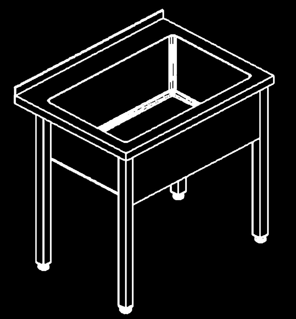 STOŁY Z BASENEM 5610 GŁĘBOKOŚĆ KOMORY h=300 800 E5610-0863 1265* E5610-0873 1344* 900 E5610-0963 1 430 E5610-0973 1 515 1000 E5610-1063 1 492 E5610-1073 1 600 1100 E5610-1163 1 561 E5610-1173 1 677