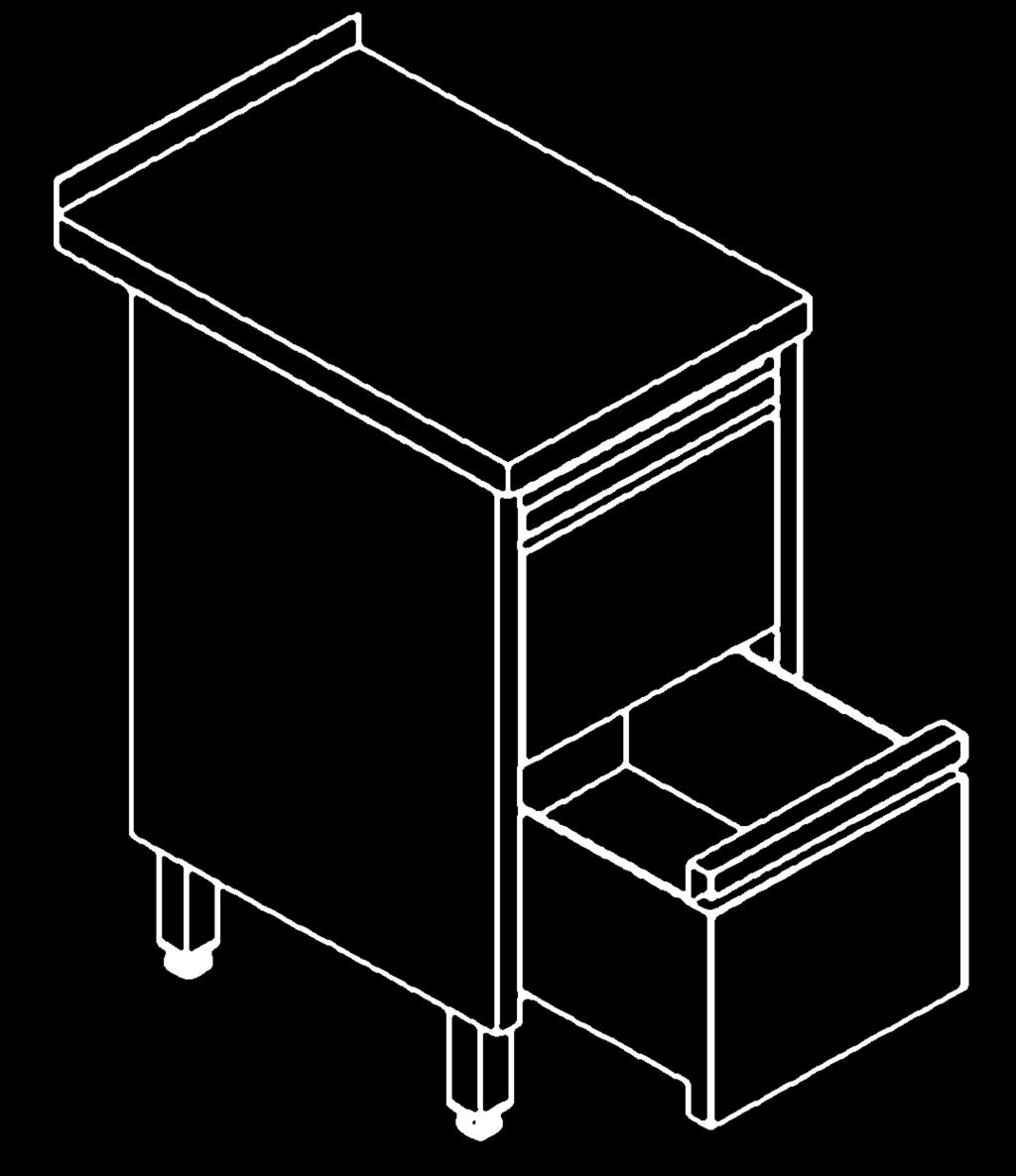 STOŁY Z SZUFLADAMI 4102 400 E4102-046 1 424 E4102-047 1 521 800 E4102-086 1 784 E4102-087 1 922 STOŁY Z SZUFLADĄ UCHYLNĄ