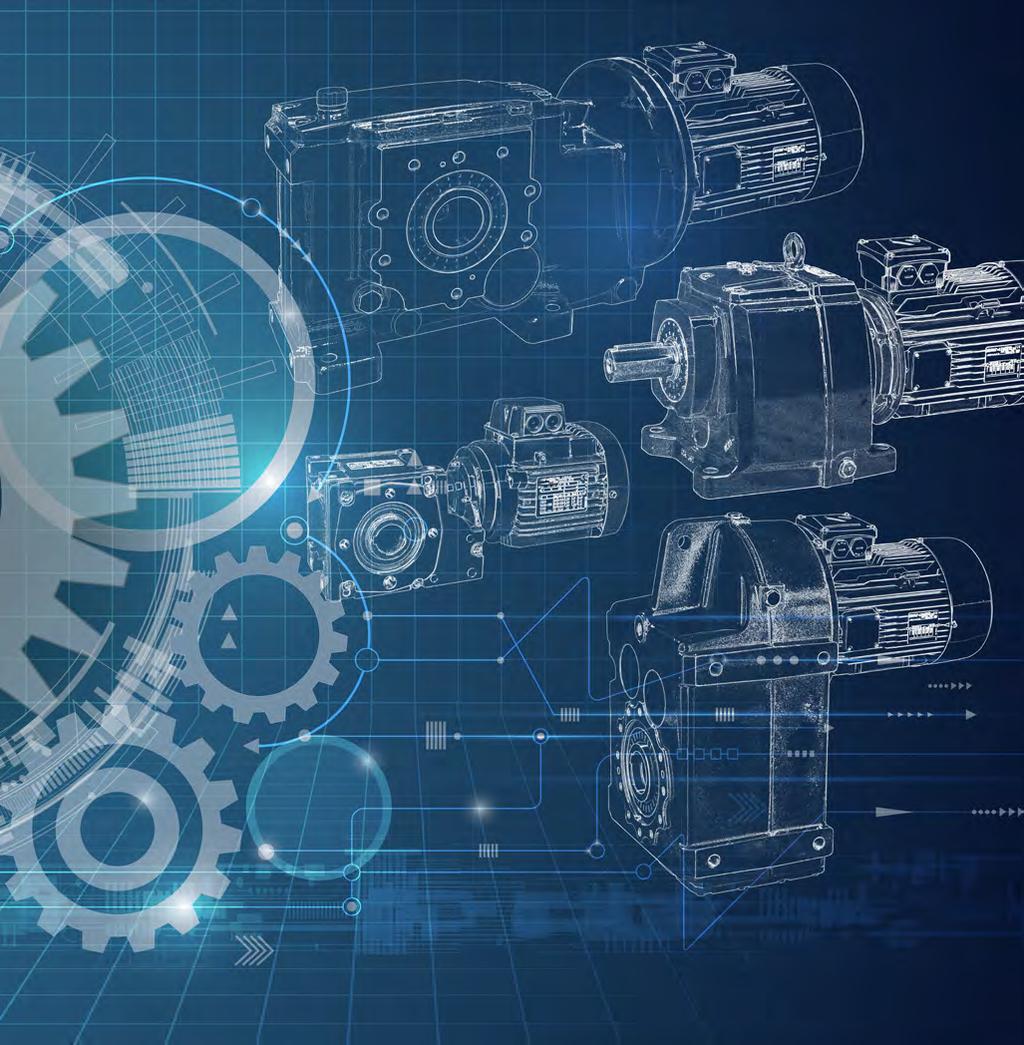 Elektromechaniczne systemy napędowe Motoreduktory ślimakowe, walcowe osiowe,