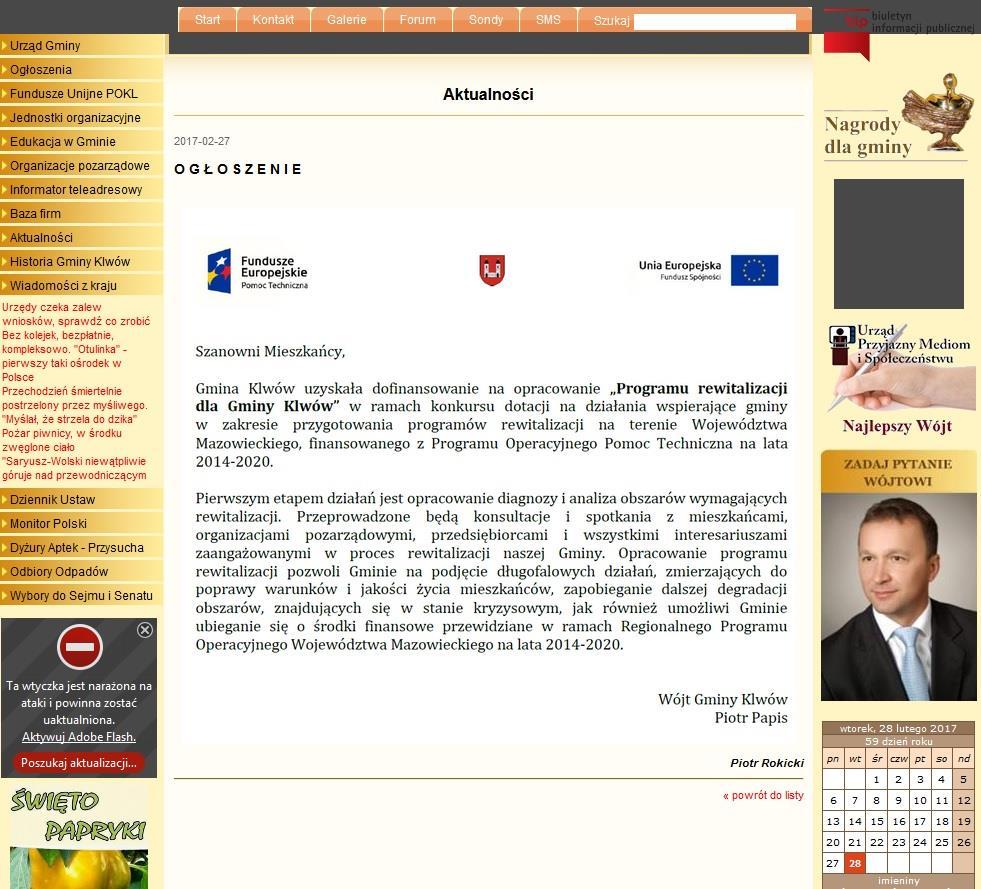 zapewnieniu udziału interesariuszy w przygotowaniu dokumentów dotyczących rewitalizacji, wspieraniu inicjatyw zmierzających do zwiększania udziału interesariuszy w przygotowaniu i realizacji programu