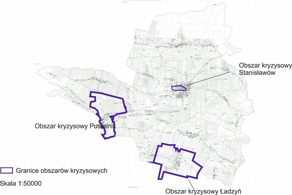 w przestrzeniach, które są własności gminy lub instytucji wspieranych przez gminę (np. budynki OSP).