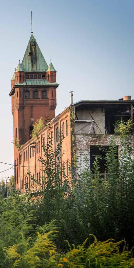 LEŻAKOWNIA REALIZACJA Q2/2021 WNIA BL1 Leżakownia budynek loftowy Największy, ocalały gmach kompleksu Leżakownia. Budynek produkcyjny okno na świat złotego trunku.