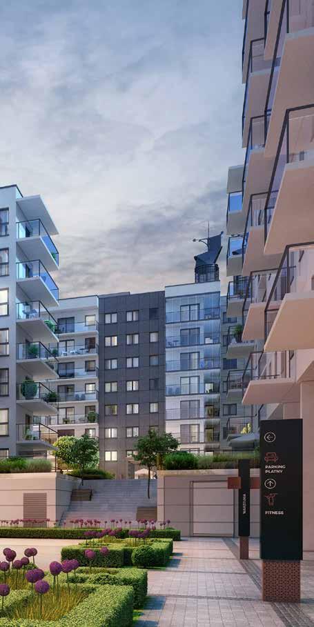 WIATROWNIA REALIZACJA Q3/2020 WNIA BA1 Wiatrownia Budynek apartamentowy z ekspozycją na Odrę, plac targowy oraz historyczny budynek Starej Stajni.