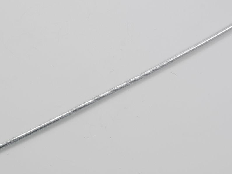 6-001 200 200 Perlon-coated steel wire 1,6 Тросик 1,6 со стальны стержне