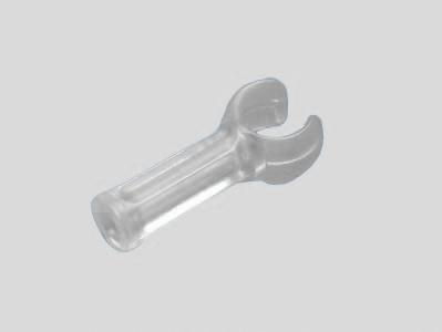 0000 Valance bracket, clear Кронштейн для аскировки карниза ZAC Wieszak do okien