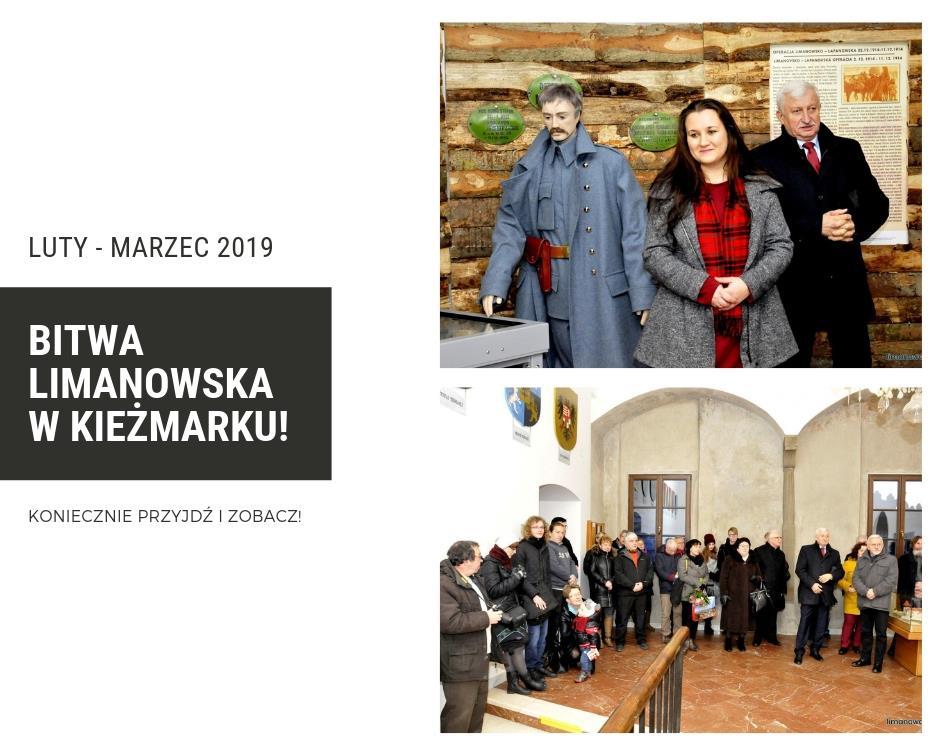 NEWSLETTER ZWIĄZKU EUROREGION TATRY 9 Co nowego w projektach? Bitwa limanowska w Kieżmarku 8 lutego 2019 r. w Kieżmarku odbył się wernisaż wystawy pn.