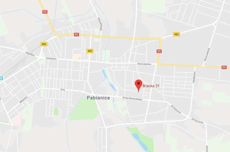 Mapa 1 i 2: Lokalizacja oraz otoczenie (widok od strony północnej) przedmiotowej nieruchomości.