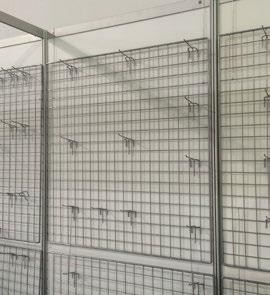 KRATKA EKSPOZYCYJNA Wire mesh display panel Wymiary: S 99
