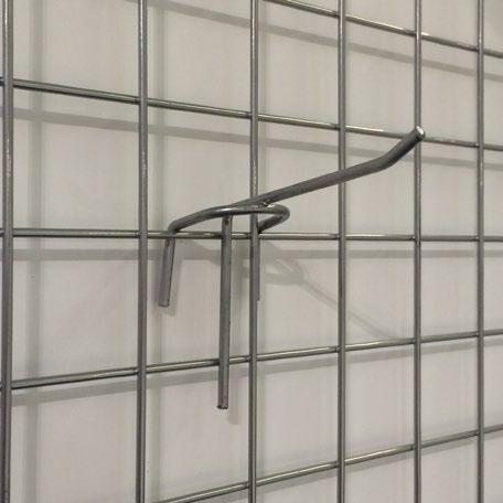 HACZYK DO KRATKI EKSPOZYCYJNEJ Wire mesh display hook