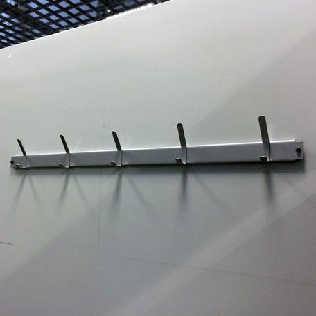 WIESZAK SYSTEMOWY Clothes hanger system with hooks