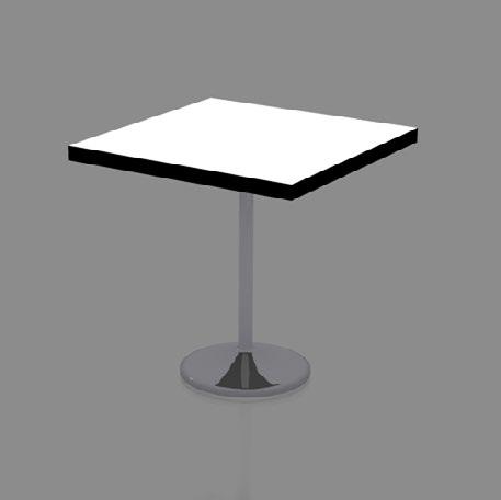 Color: grey STOLIK KWADRATOWY Table Wymiary: S 68 G 68