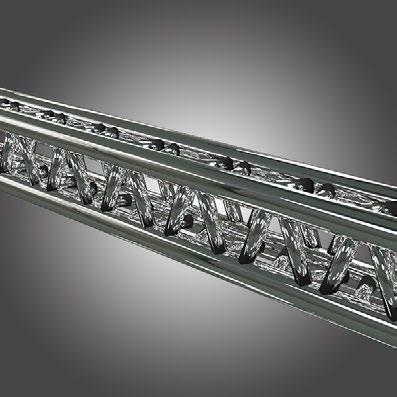 konstrukcji metalowej Notes: Aluminium structure is possible to design