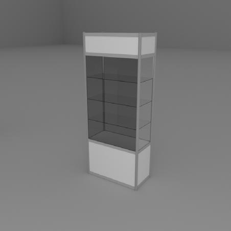 FRONT SIDE WITRYNA Glass display case S 0 G 0 W 248 cm Wymiary: S 0 G 0 W 248 cm Dimensions: W 0 D 0 H 248
