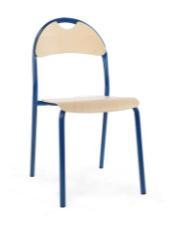 Konstrukcja krzesła wymusza uzyskanie prawidłowej