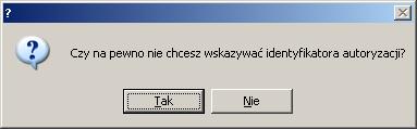 Przykład podano poniŝej. W celu akceptacji nowej procedury naleŝy nacisnąć Akceptuj (32).