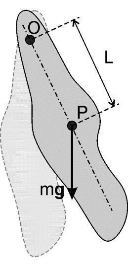 Moment sił działający na wahadło wyraża się wzorem M = mg L N = mglsin(α) Korzystając z (1.23) mamy Iα = mglsin(α) 1.1.19 1.1.20 Dla małych kątów korzystamy z przybliżenia sin() omówionego w (DB 3.