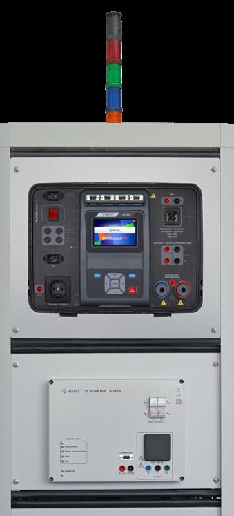 Adapter montażowy Rack Metrel MI 3325 MultiServicerXD jest najbardziej zaawansowanym technicznie, uniwersalnym testerem maszyn elektrycznych.