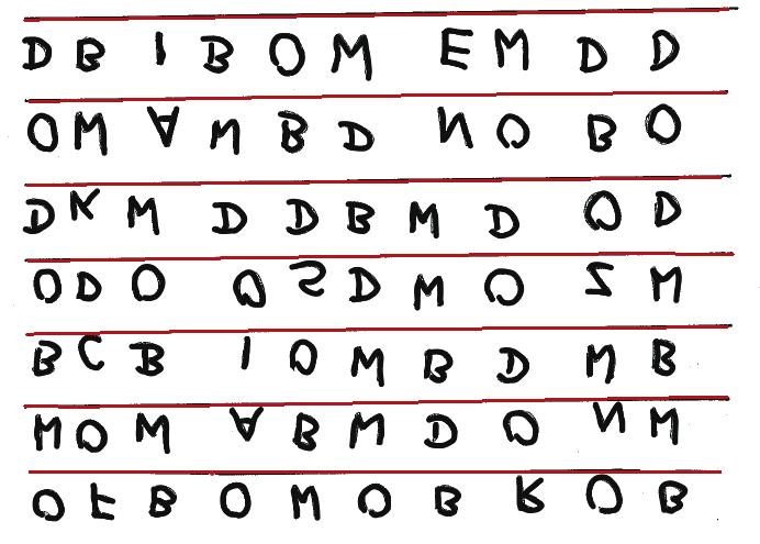 Wykreśl wszystkie litery D, O, W, B, a dowiesz się kto