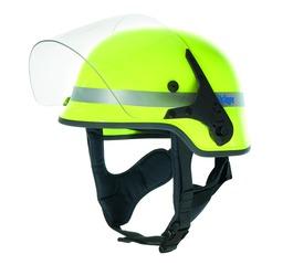 Dräger ANP-COM 03 Komponenty systemu D-37163-2015 Dräger HPS 4500 Dräger HPS 4500 to tradycyjny hełm krótki o nowoczesnym wyglądzie Solidna zewnętrzna powłoka zapewnia