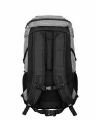 ergonomicznym kształcie Gumowy suwak zamka z wytłoczonym logo bagsgo BS8073 Bagpack