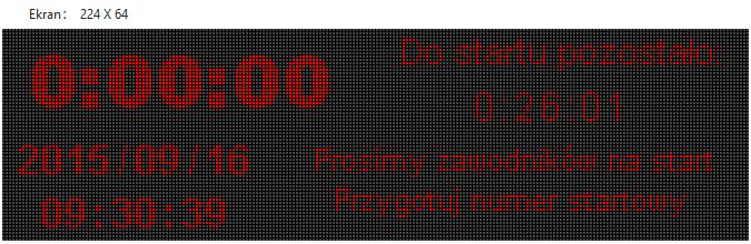 Im większy rozmiar wyświetlacza, tym większa możliwośd podziału przestrzeni prezentacji na obszary przeznaczone do