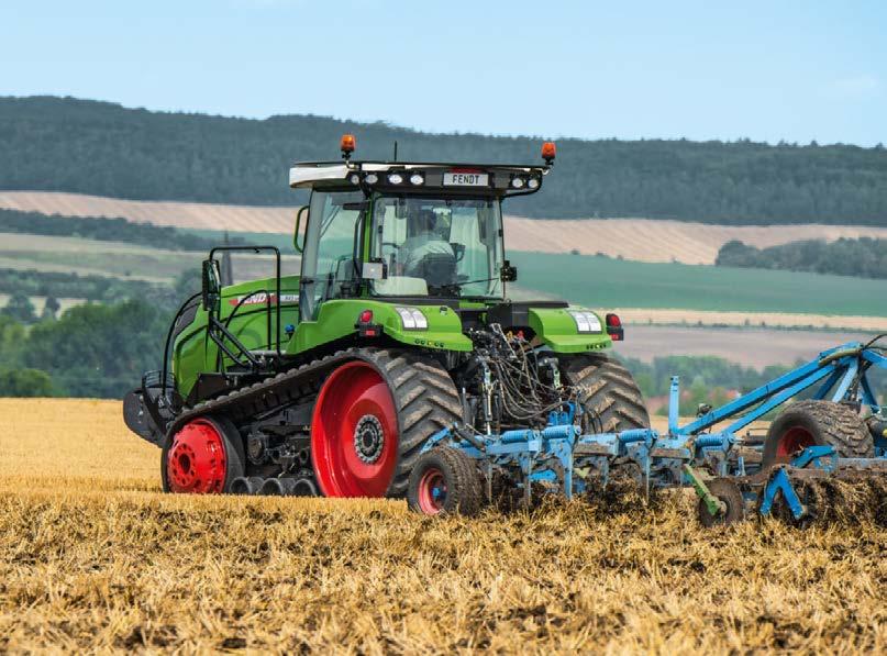 UKŁAD HYDRAULICZNY/PODNOŚNIK/WOM CIĄGNIKA FENDT 900 VARIO MT Bezkompromisowy, jeżeli hodzi o osiąi i możliwośi.