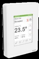 Regulatory pomieszczeniowe SER8300 Regulator klimakonwektora sterowanego napięciem sieciowym z modułem SC3500 Ten dwuelementowy pakiet składa się z regulatora pomieszczeniowego SER8300 i modułu