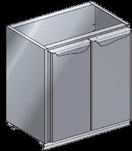 PODSTAWA SZAFKOWA Z DRZWIAMI BLN - 0002 BLN-0002 x590x849 500x590x849 600x590x849 1 półka przestawna odmiana prawa (P)