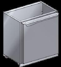 SZAFKOWA POD ZLEWOZMYWAK BLN - 0004 BLN-0004 x590x849 500x590x849 600x590x849 1 półka przestawna tył podstawy otwarty