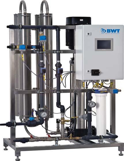 Urządzenia BWT PERMAQ PRO - Zasilanie elektryczne 400 V/50 Hz.