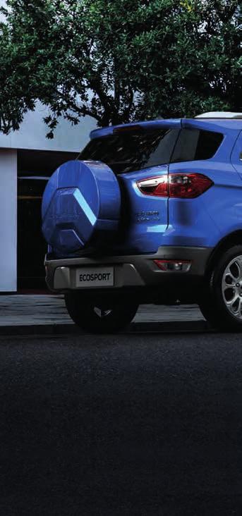 NOWY FORD ECOSPORT Obręcze kół i ogumienie Zestaw do naprawy ogumienia 16" Obręcze kół stalowe z kołpakami ogumienie 205/60 16" Obręcze kół ze stopów lekkich w kolorze