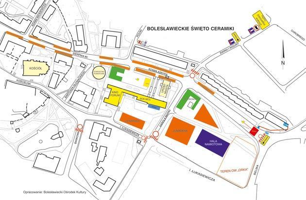 Ponadto podczas 21. Bolesławieckiego Święta Ceramiki w sobotę, 22 sierpnia od 12.00 15.00 odbędzie się Parada Ceramiczna Festiwal Kultur. W związku z imprezą wystąpią dodatkowe utrudnienia w ruchu.