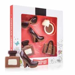 CHOCOLATE SETS 3387 ZESTAW FIGUREK KOBIECYCH Wymiar opakowania: 192