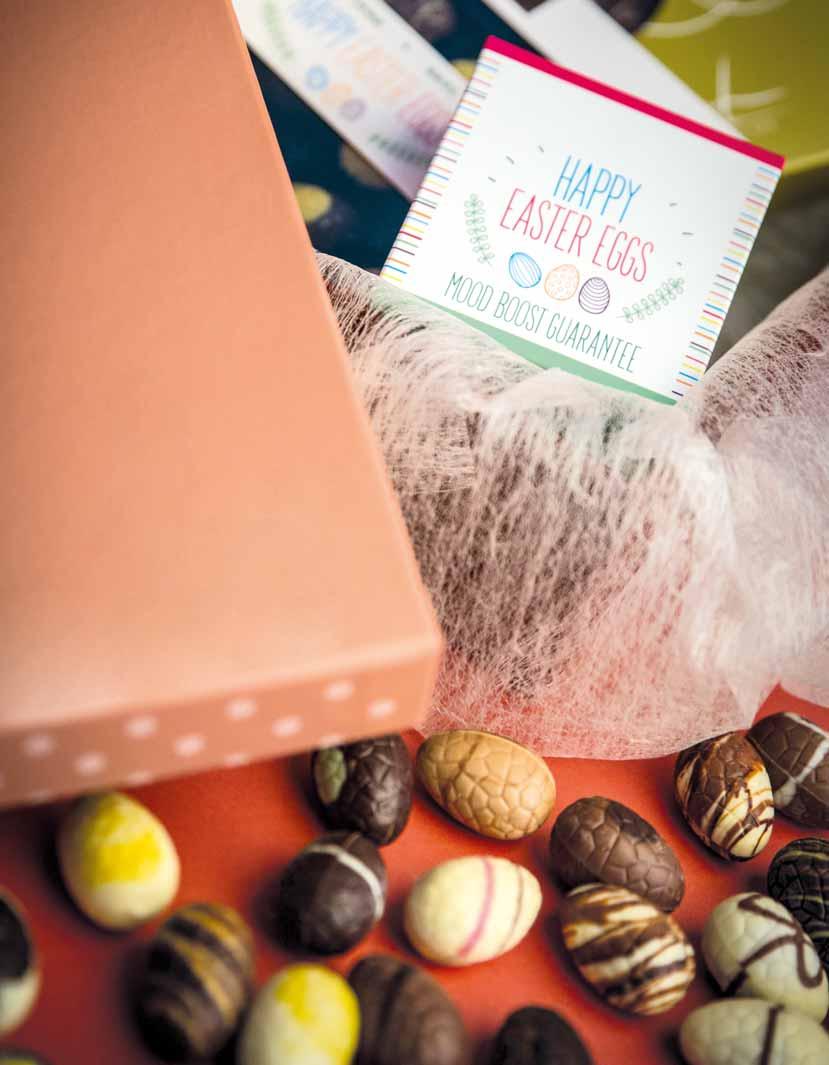 EASTER GIFT SETS 8418 WIELKANOCNY ZESTAW W KOSZYKU WIKLINOWYM I Wymiar opakowania: 300 270 210 mm Masa ne o: 410 g Cena ne o: 144,15 zł Cena bru o: